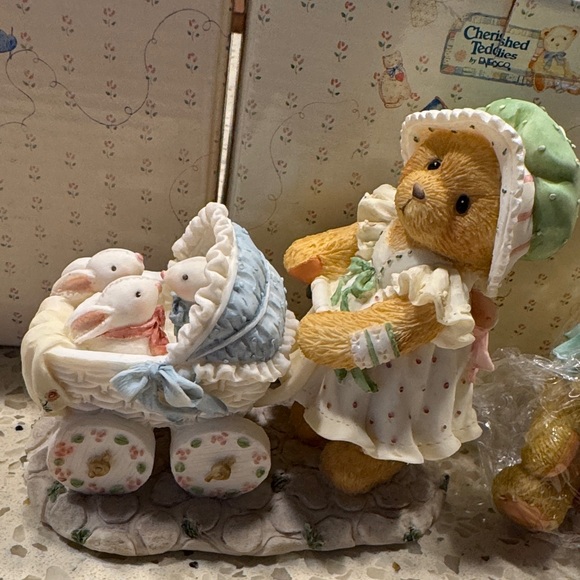 il_340x270.7382114855_cych.jpg Vintage Cherished Teddies by Enesco Bundle - Set of 4 with Original Boxes